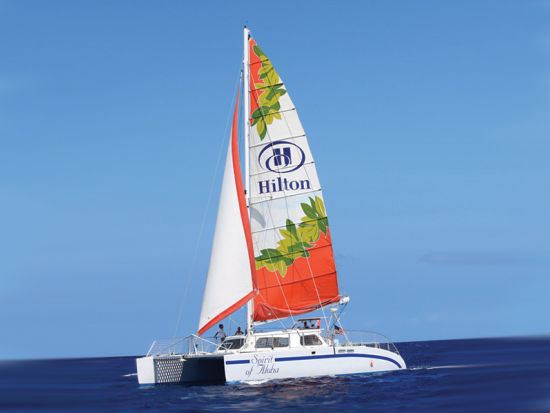 サンセットセーリング　スピリット・オブ・アロハ号　軽食＆アルコール2杯付き＆ソフトドリンク飲み放題＜ヒルトン・ハワイアン・ビレッジ発＞