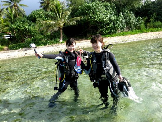 体験ダイビング 4名以上で貸切可能！＜ビーチ／1～2ダイブ＞by アクアゲート・サイパン