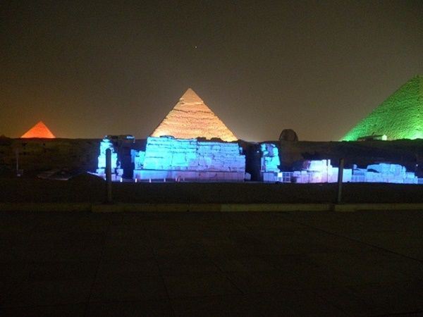 参事‼️ピラミッドナイト 3大ピラミッド＆スフィンクス 音と光の感動ライトアップショー