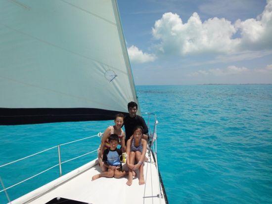 セーリングクルーザー貸切チャーター　カリブ海を独り占め！シュノーケリング＆クルーズツアー＜日本語インストラクター／カンクン発＞