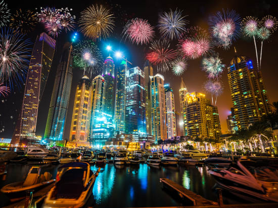 Dubai New Year Speed Boat Tour