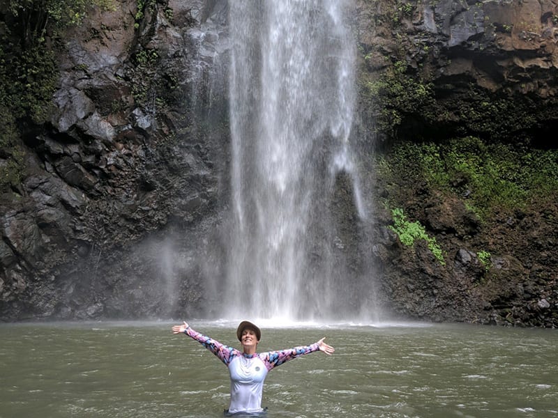 Wailua river secret top falls kayak & hike