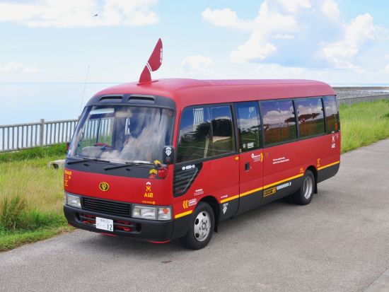 サンセットクルーズ 真っ赤な個性派ボートでワクワク度UP！＜市街地送迎／石垣島発＞