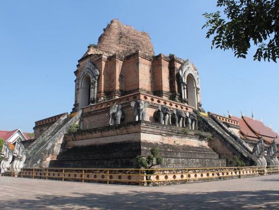 【チェンマイ発】チェンマイ観光の決定版！エレファントキャンプ＋ドイステープ寺院＋市内寺院＋郷土料理ディナー＜貸切／1日／ホテル送迎／日本語ガイド／昼食・夕食付＞