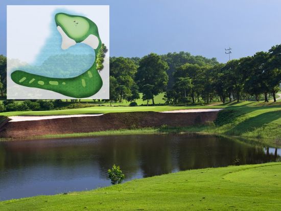 【ハノイ発ゴルフ】キングス・アイランドゴルフ場　レイクサイドコース  ＜送迎付き／日本語ガイド＞