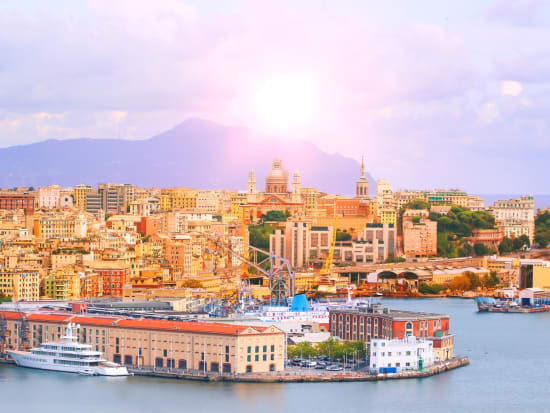 Italy, Genoa, Boat cruise