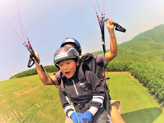 パラグライダー　タンデムフライト　伊豆スカイラインからのアクセス抜群で気軽にリフレッシュ＜昼限定／熱海＞