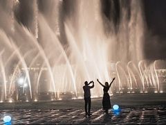 Dubai Fountain - Bordwalk