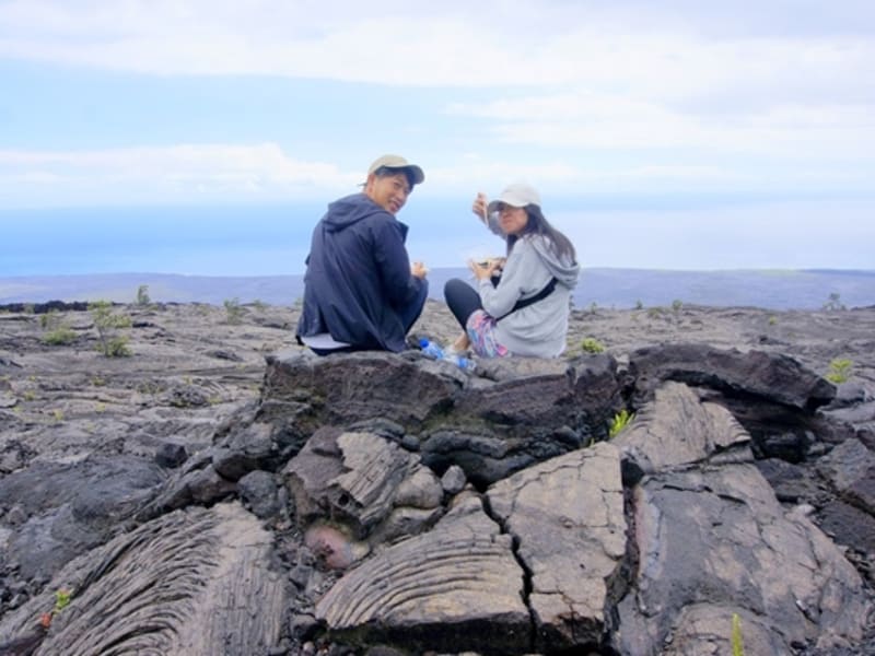 ハワイ島 朝一でキラウエア火山国立公園 溶岩ハイキングで自然を満喫 朝 昼食付 1日 日本語ガイド ヒロ発 By マイカイオハナ ハワイ ハワイ島 の観光 オプショナルツアー専門 Veltra ベルトラ