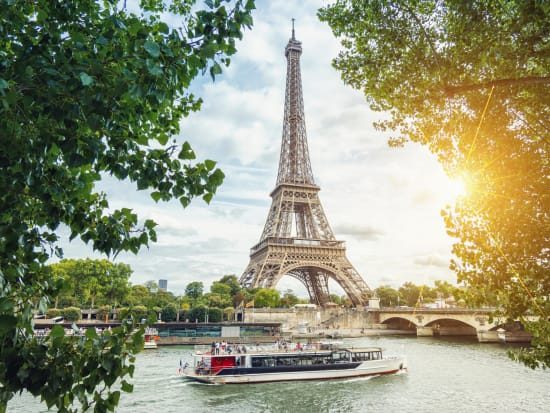 Paris Seine River Cruise, Eiffel Tower