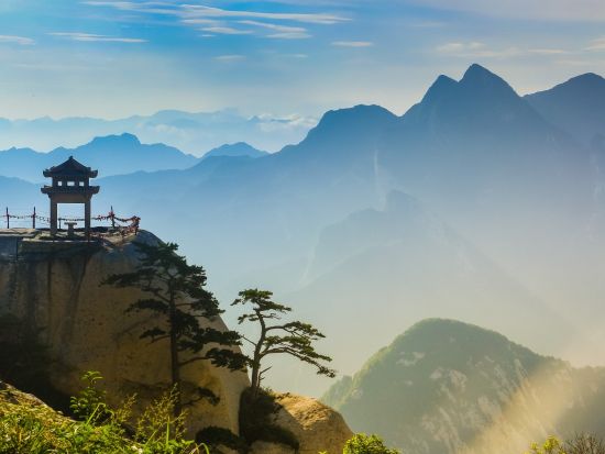 1泊2日ツアー　中国五名山の一つ崋山＋兵馬俑＋華清池＋西安＜貸切／食事付／日本語ガイド／西安発＞