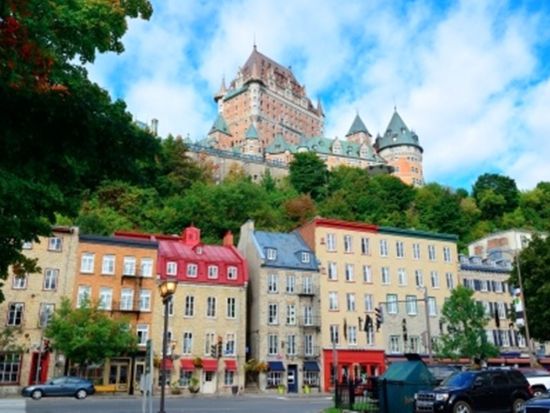 ケベックシティ旧市街ウォーキングツアー＜午前or午後／日本語ガイド／ケベックシティ発＞