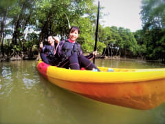 Million River mangrove kayak Okinawa
