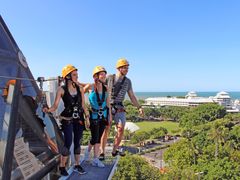 Dome climb view of cairns