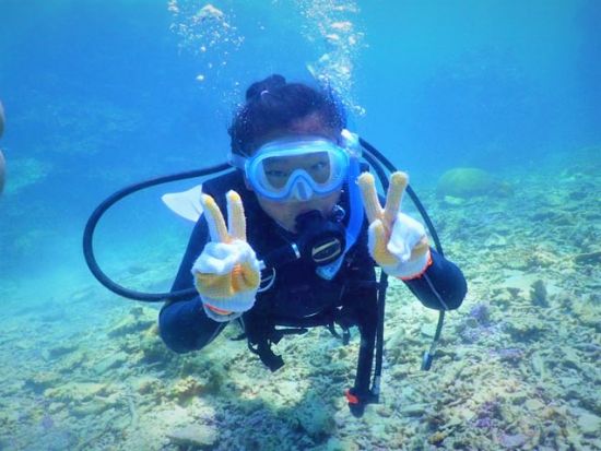 体験ダイビング　1グループのみの少人数制！ダイブスポットまでは船で約15分で移動時間も短縮＜11～4月／ボート／1ダイブ＞by やまんぐぅ～