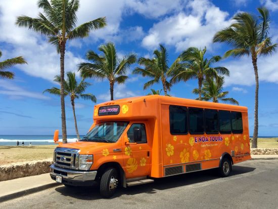 ワイキキトロリー　ワイキキ巡回トロリーまたはミニバス　乗り放題1・4日間券（アラモアナ、ダイアモンドヘッド、カカアコ、東海岸など）