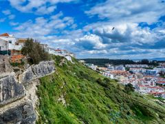 Portugal, Lisbon, Nazare Cliffs, view
