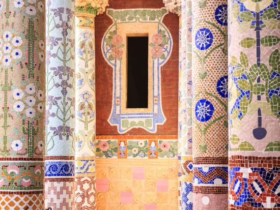 世界遺産カタルーニャ音楽堂　内部見学ガイドツアー　入場チケット事前予約＜英語＞*前日まで予約OK