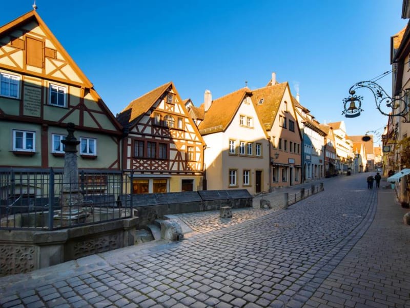 Rothenburg ob der Tauber, Bavaria, Germany, town