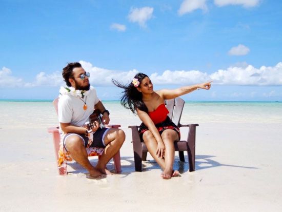 ビキニアイランド　透き通った海に現れる神秘の島！選べるマリンスポーツでグアムの休日を大満喫＜送迎付／ランチ付＞