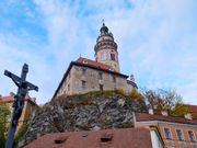 Czech Republic Cesky Krumlov Castle sightseeing