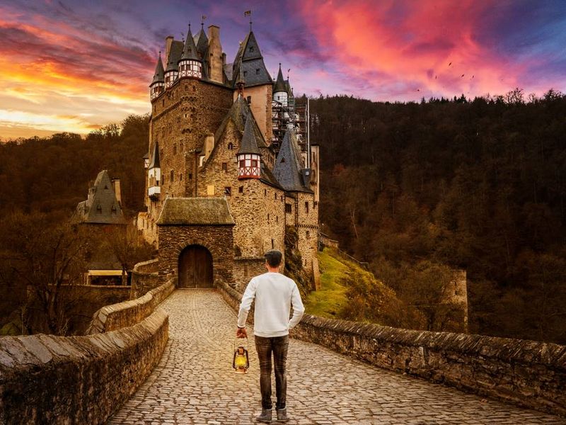 Burg Eltz Castle, Germany, Koblenz,