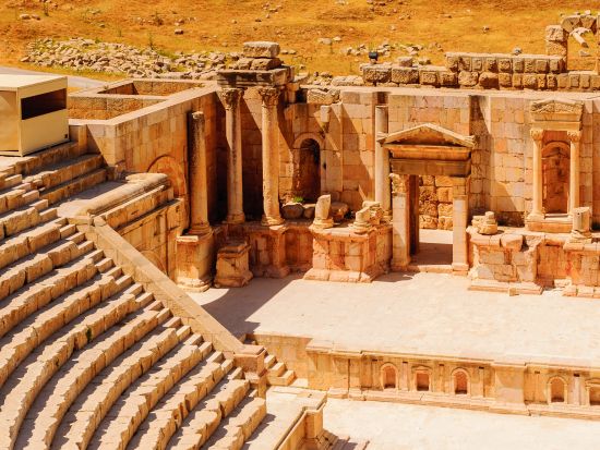 ヨルダン北部のハイライトツアー！アンマン市内＋ジェラシュ＋アジュルン城＜貸切／英語or日本語／アンマン市内or空港発着＞