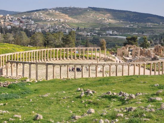 ヨルダン北部のハイライトツアー！アンマン市内＋ジェラシュ＋アジュルン城＜貸切／英語or日本語／アンマン市内or空港発着＞