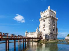 Portugal, Lisbon, Belem, Belem Tower, Tagus River