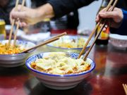noodle dishes chengdu food tour by tuk tuk