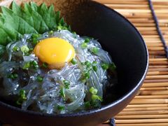 fresh Japanese seafood whitebait shirasu