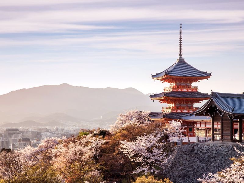 Kiyomizu-dera Temple in Kyoto