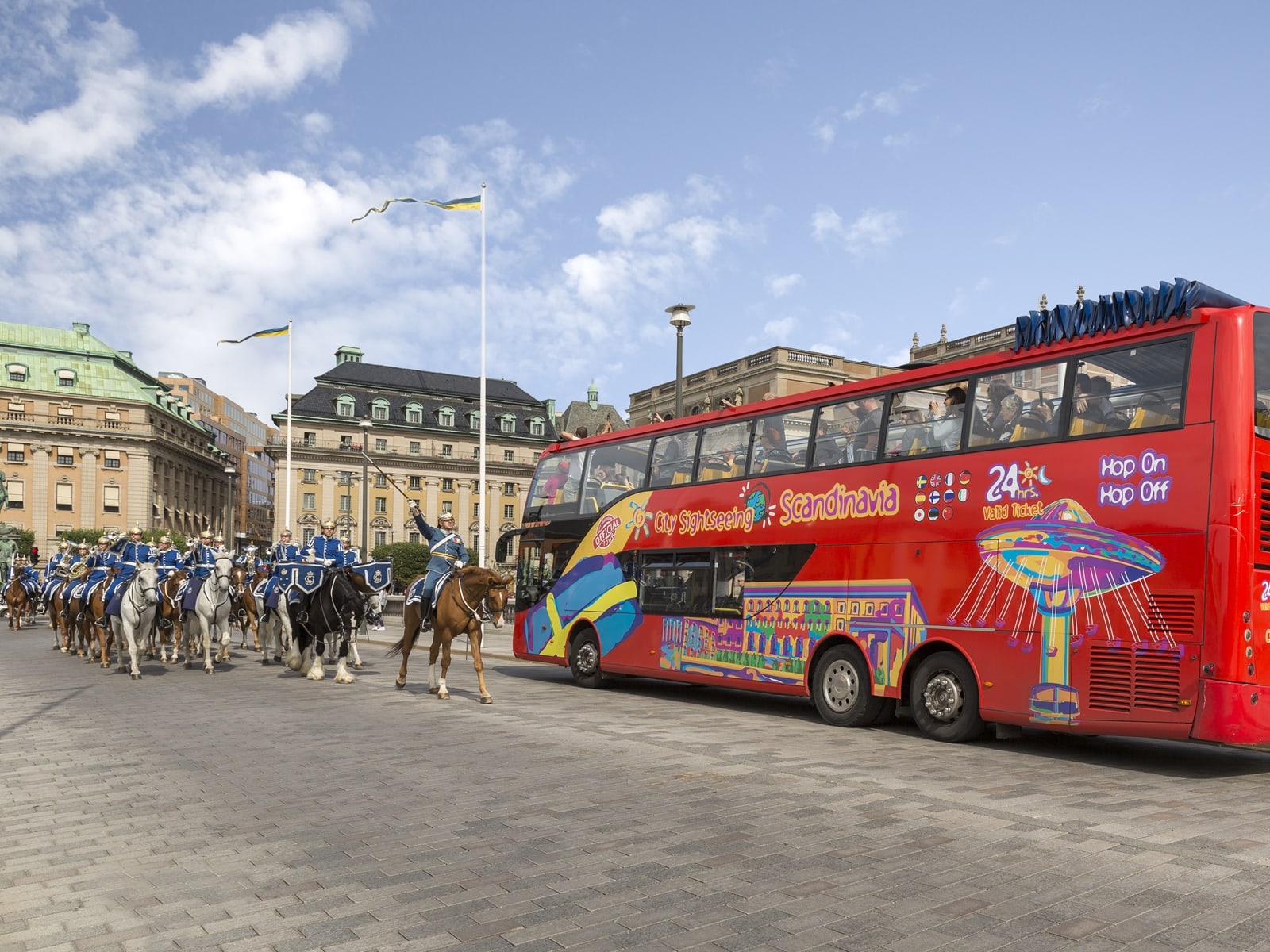Stockholm Hop-On Hop-Off City Sightseeing Tour by Bus or Boat tours, activities, fun things to do in
