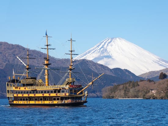 Mount Fuji and Lake Ashi