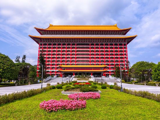Grand Hotel taipei classical Chinese building