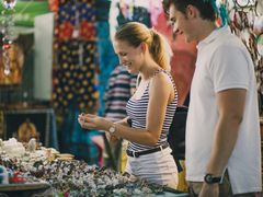Shop for souvenirs at Queen Victoria Market