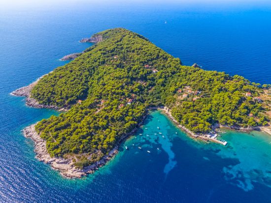 エラフィテ諸島 3島周遊クルーズ コロチェプ島＋シパン島＋ロプド島＜4〜10月／英語／ドブロブニク発＞