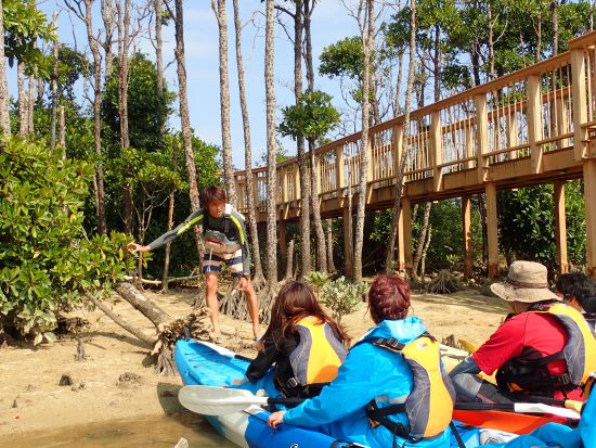 【グループ割4名～】億首川マングローブカヤックツアー ショップの車で楽々現地へ 間近でマングローブを見よう！＜恩納村集合・解散／写真撮影無料＞by グッドライフ