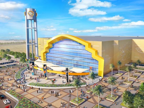 Warner Bros World Entrance 1