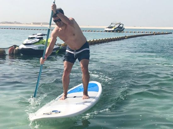 カヤック or スタンドアップパドル（SUP）or 電動SUP *ドバイ・マリーナ・ビーチ(JBR)