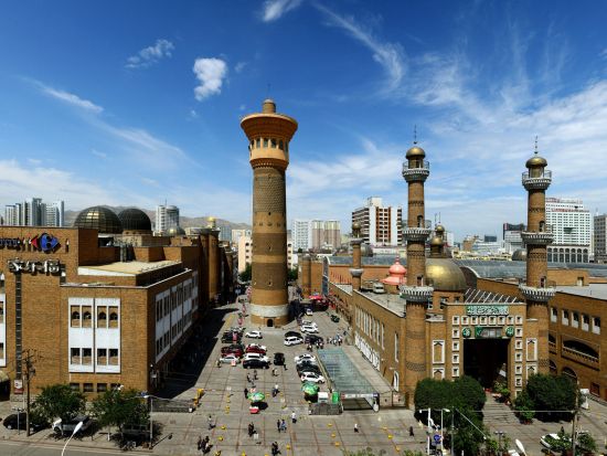 シルクロードの風とともに！烏拉泊古城遺＋塩湖＋ウルムチ市内 1日ツアー＜専用車＋日本語ガイド／昼食付／ウルムチ発＞