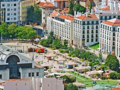 Portugal, Lisbon, Martim Moniz Square