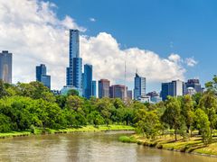 Australia Melbourne Yarra River