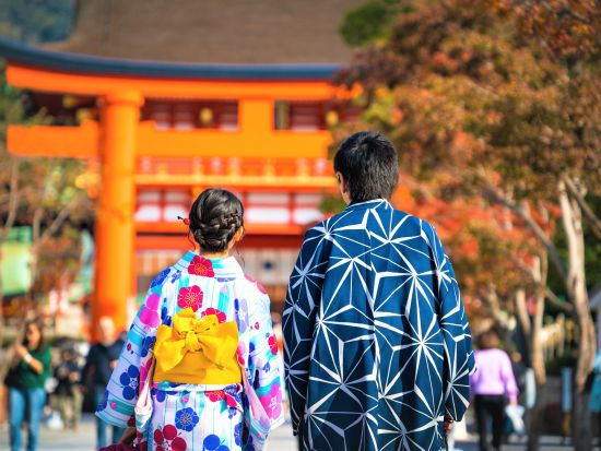 着物レンタル カップルプラン 京都中心街に1番近い！＜京都四条本店＞by 京あるき