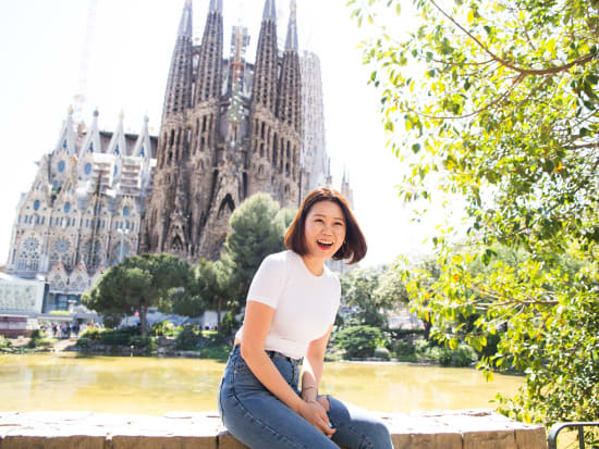Sagrada Familia, tourist, photo shoot