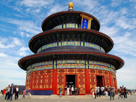 北京市内の見どころを凝縮！天安門広場＋故宮博物院＋景山公園＋胡同（フートン）＋天壇公園＋前門大街 杭州料理の昼食付＜専用車＋日本語ガイド／入場料込／北京発＞