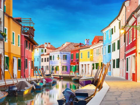 ムラーノ島 ブラーノ島巡り ヴェネツィアの観光 オプショナルツアー専門 Veltra ベルトラ