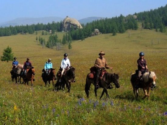 テレルジ国立公園日帰りツアー　乗馬体験＆遊牧民文化を満喫！プライベートツアー ＜軽食付き／日本語ガイド／ウランバートル発＞