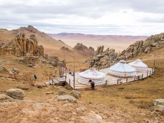 13世紀へタイムスリップ！モンゴルを再現したテーマパーク「13世紀村」日帰りツアー＜昼食付き／日本語ガイド／ウランバートル発＞