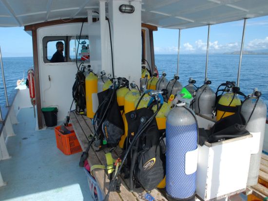 ファンダイビング＜ボート２本＞　英語ガイド付き半日ツアー＜ポートモレスビー発＞